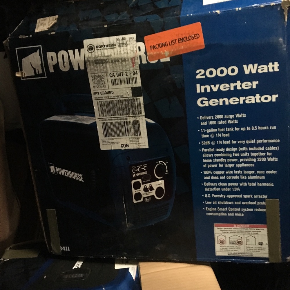 Generators one for 375$ or both for 700$